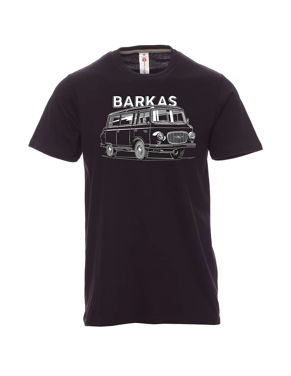 Maglia da uomo nera Barkas B1000