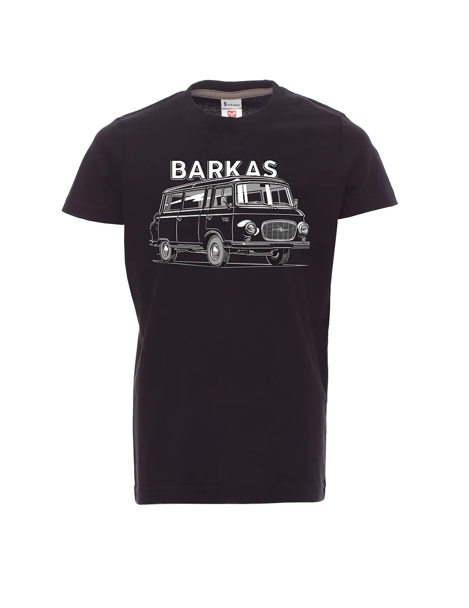 Maglia da bambino nera Barkas B1000