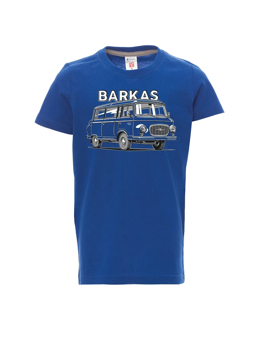 Maglia da bambino blu Barkas B1000