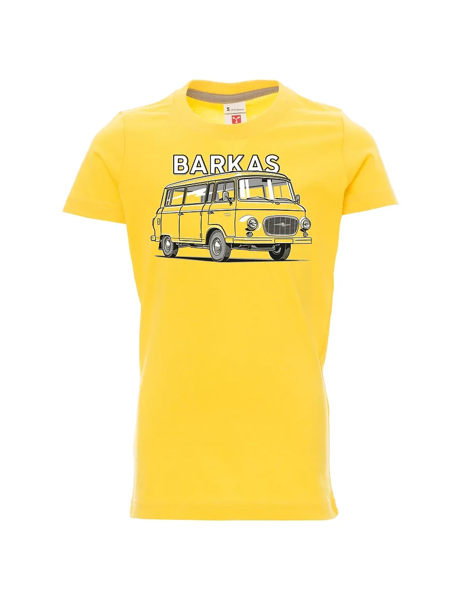 Maglia da bambino gialla Barkas B1000
