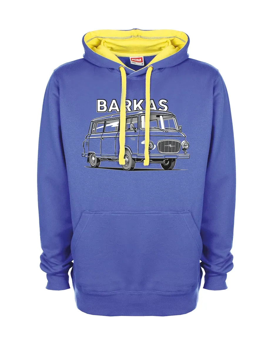 Felpa giallo-blu Barkas B1000