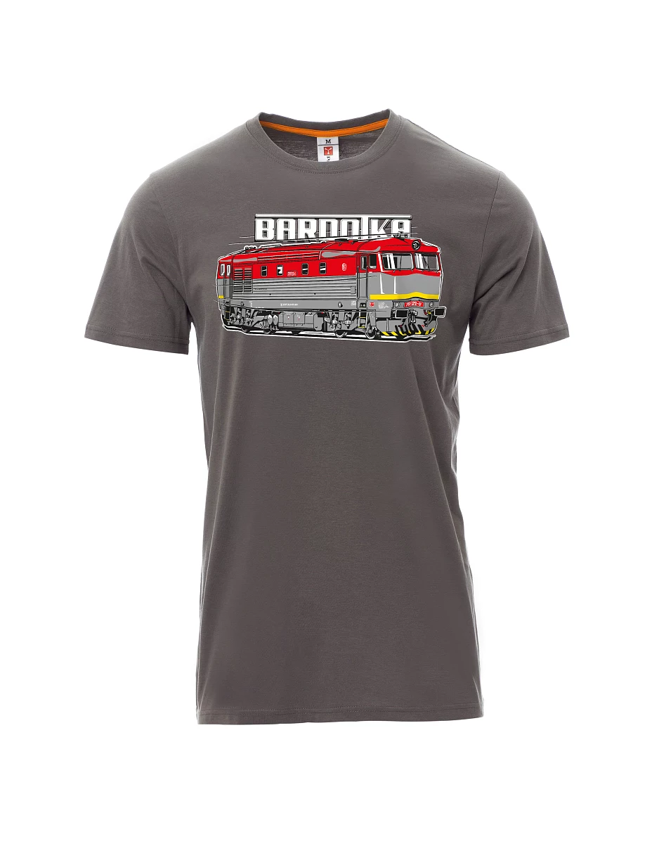 Maglia da uomo grigia Locomotiva Bardotka