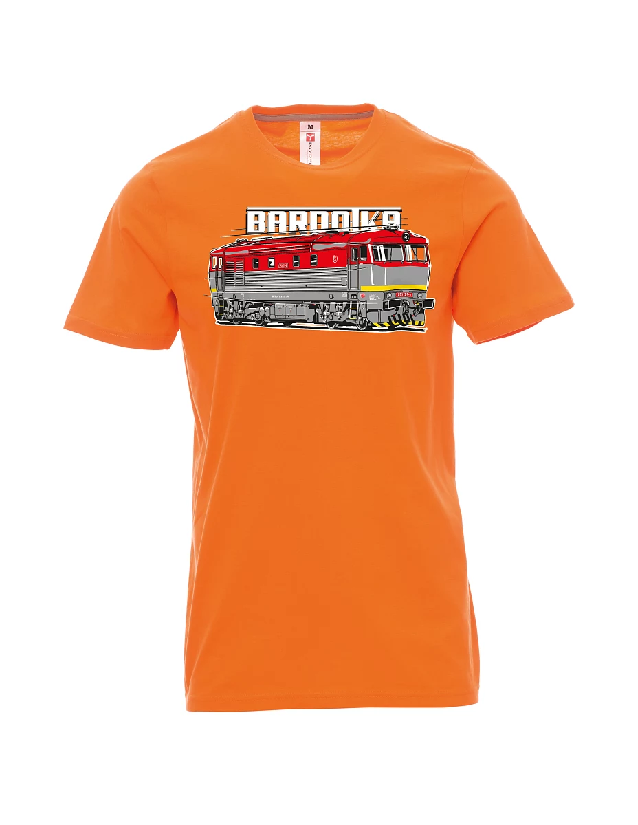 Maglia da uomo arancione Locomotiva Bardotka