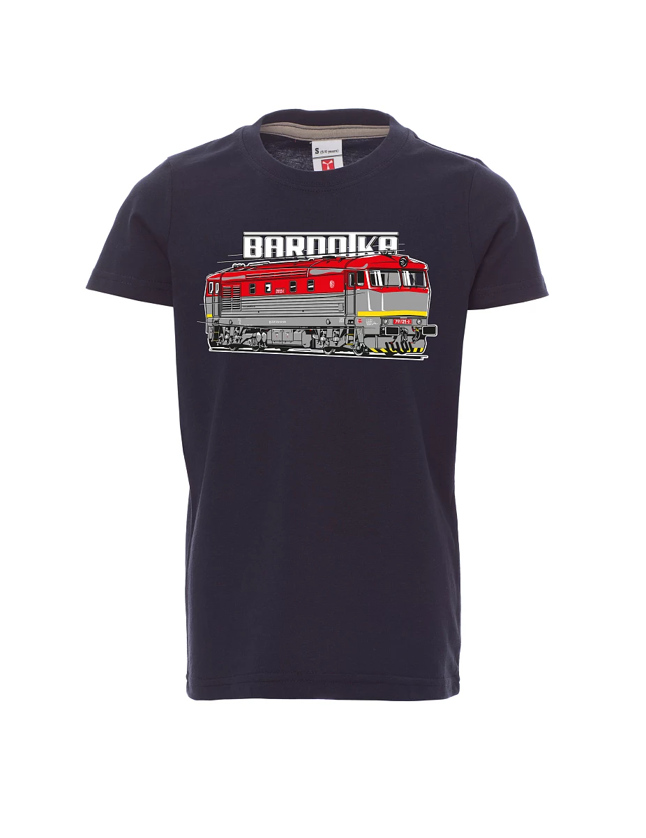 Maglia da bambino navy Locomotiva Bardotka