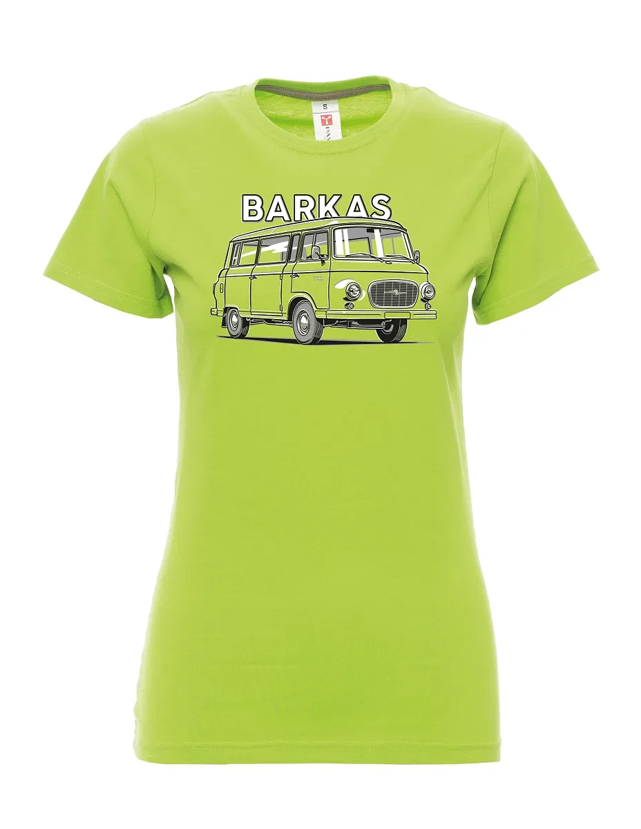 Maglia da donna colore lime Barkas B1000