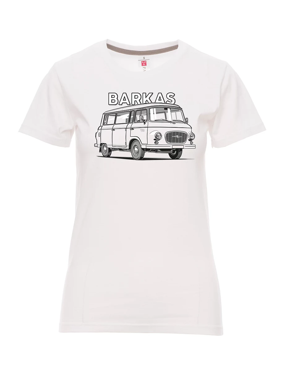 Maglia da donna bianca Barkas B1000