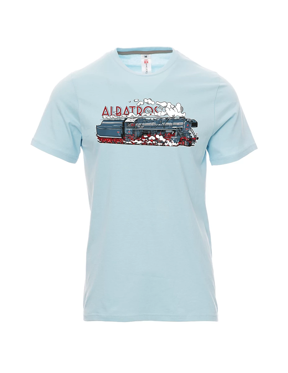 Maglia da uomo blu pallido Locomotiva Albatros