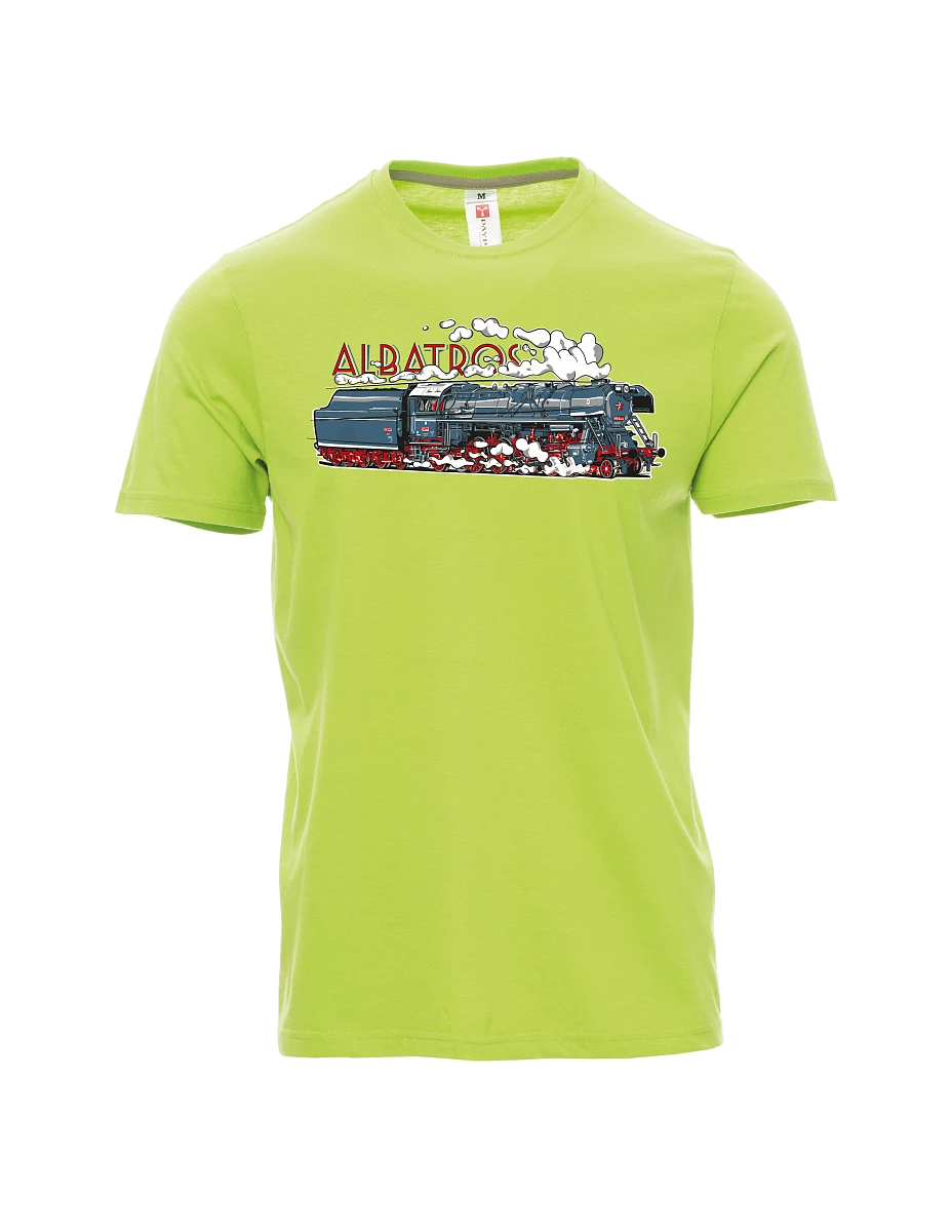 Maglia da uomo verde chiaro Locomotiva Albatros