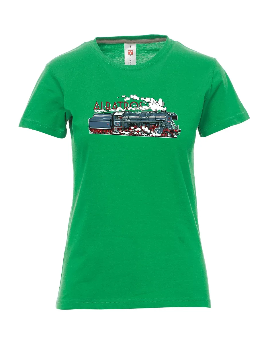 Maglia da donna verde Locomotiva Albatros