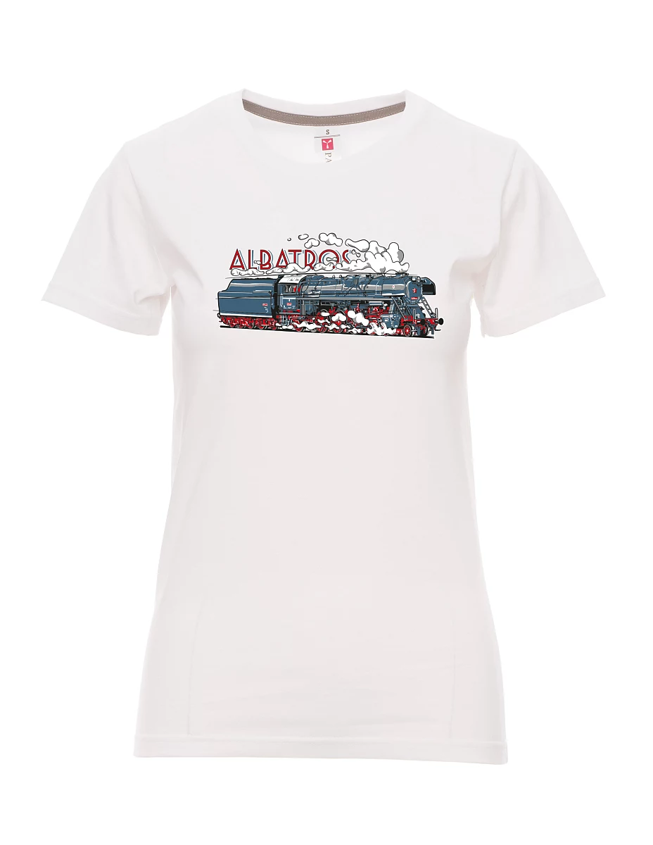 Maglia da donna bianca Locomotiva Albatros