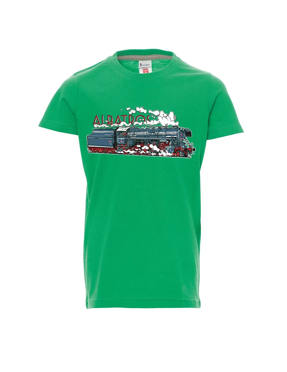 Maglia da bambino verde Locomotiva Albatros