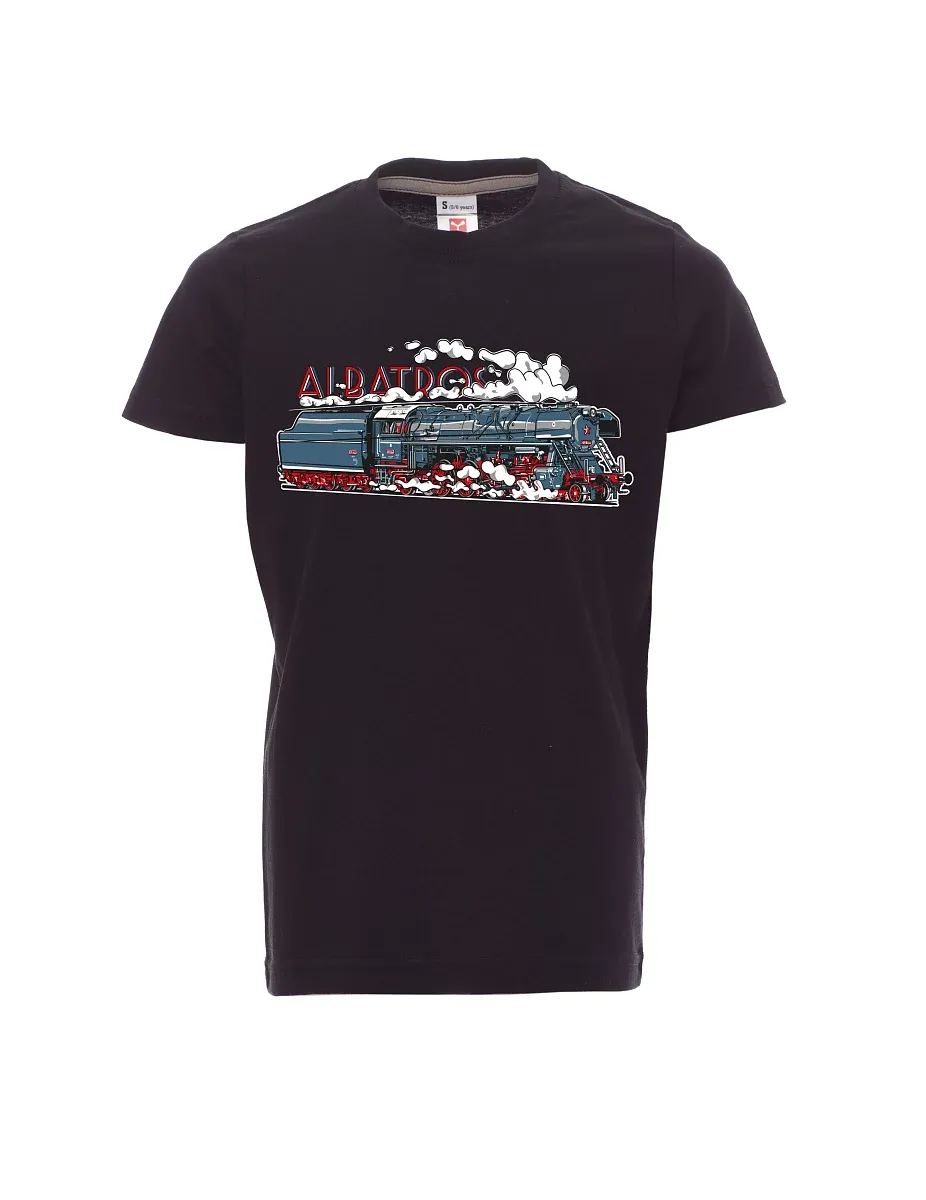 Maglia da bambino nera Locomotiva Albatros