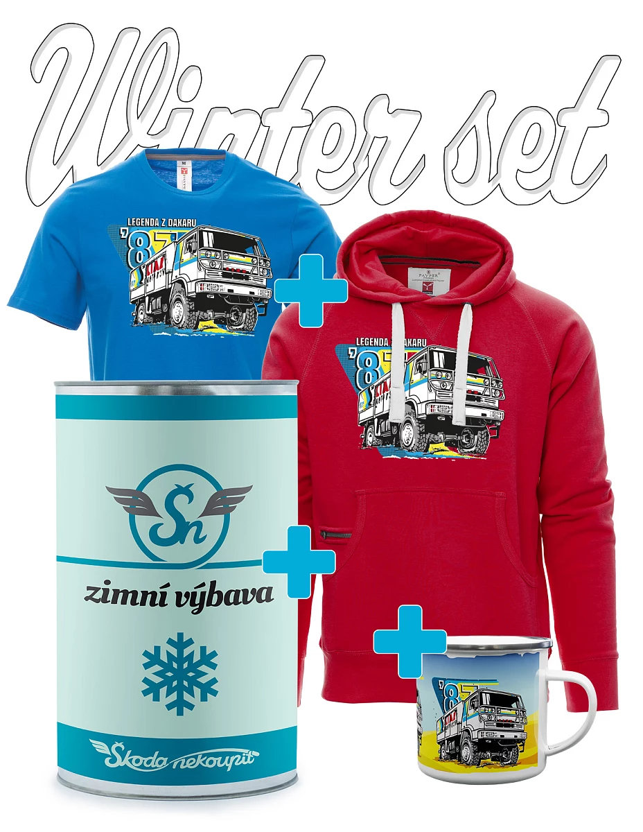 Set regalo invernale con Liaz da dakar 1987