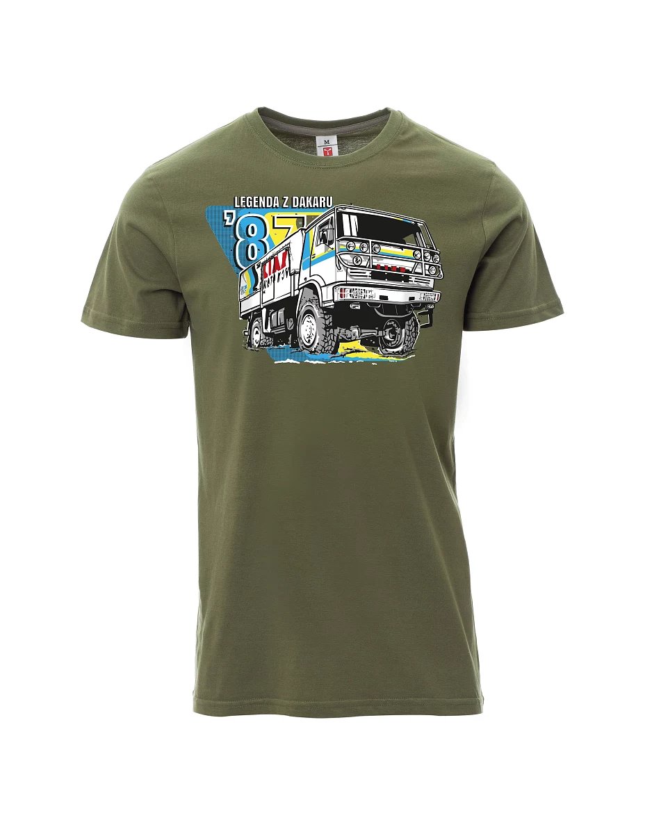 Maglia da uomo cachi Liaz da dakar 1987