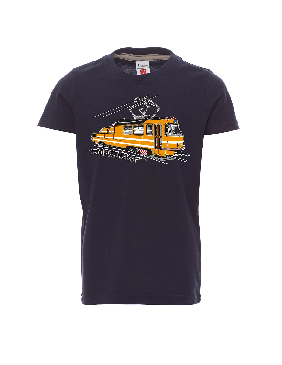 Maglia da bambino navy Tram di oliatura