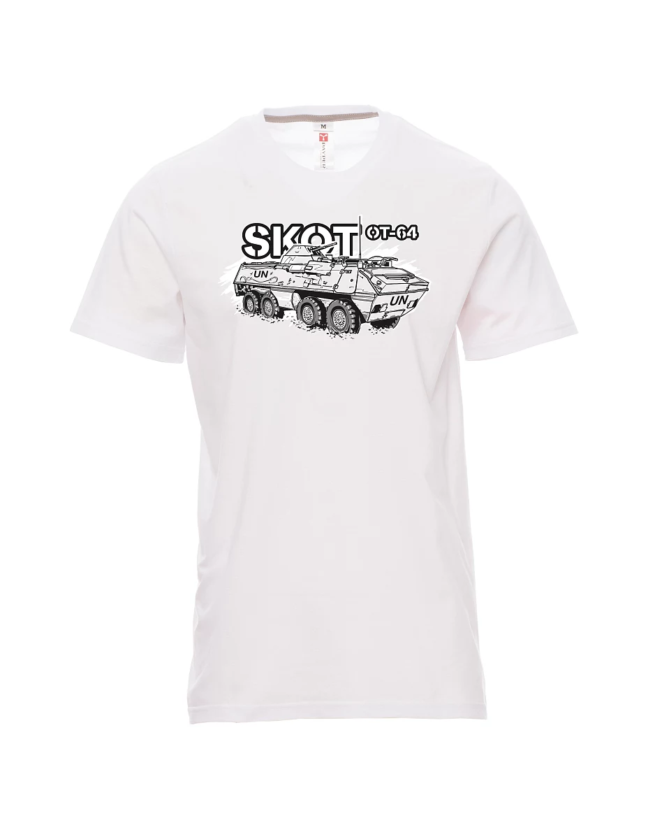 Maglia da uomo bianca OT-64 "SKOT" - UNPROFOR