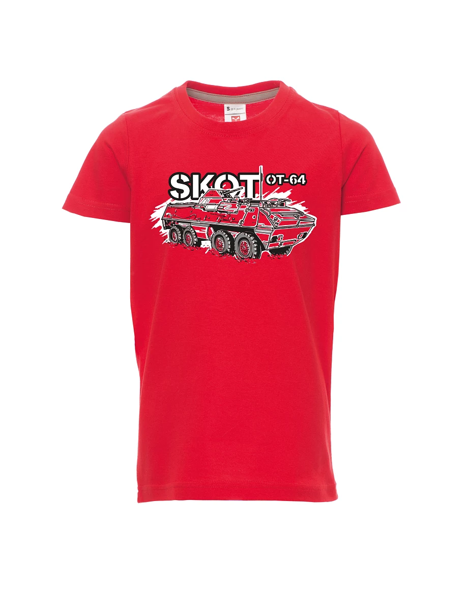Maglia da bambino rossa OT-64 "SKOT"