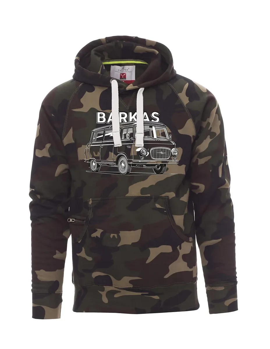 Felpa da uomo camuffare Barkas B1000