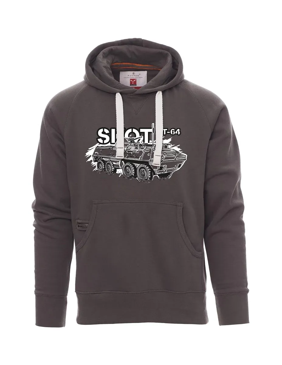 Felpa da uomo grigia OT-64 "SKOT"