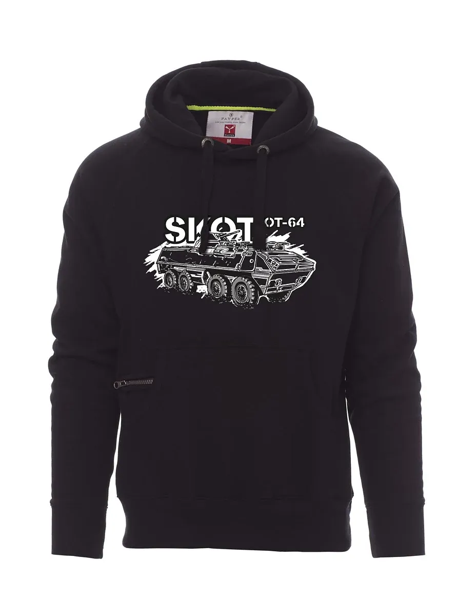 Felpa da uomo nera OT-64 "SKOT"