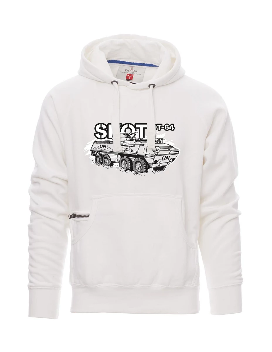 Felpa da uomo bianca OT-64 "SKOT" - UNPROFOR