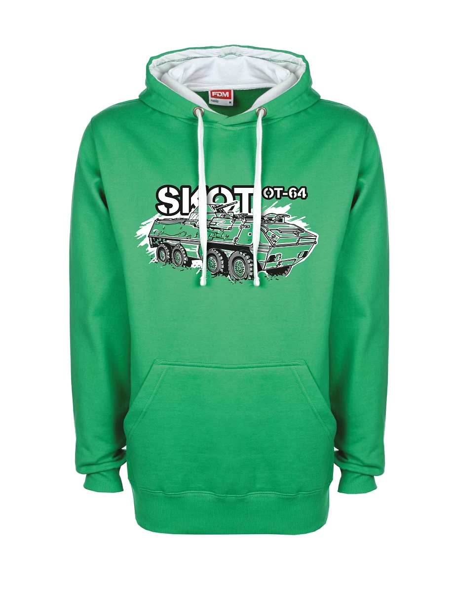 Felpa bianco-verde OT-64 "SKOT"