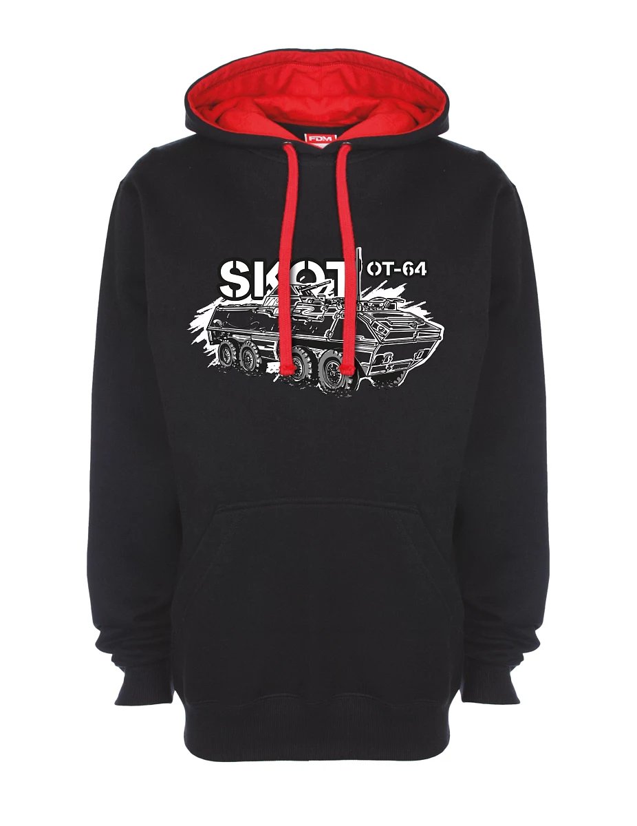 Felpa rosso-nera OT-64 "SKOT"