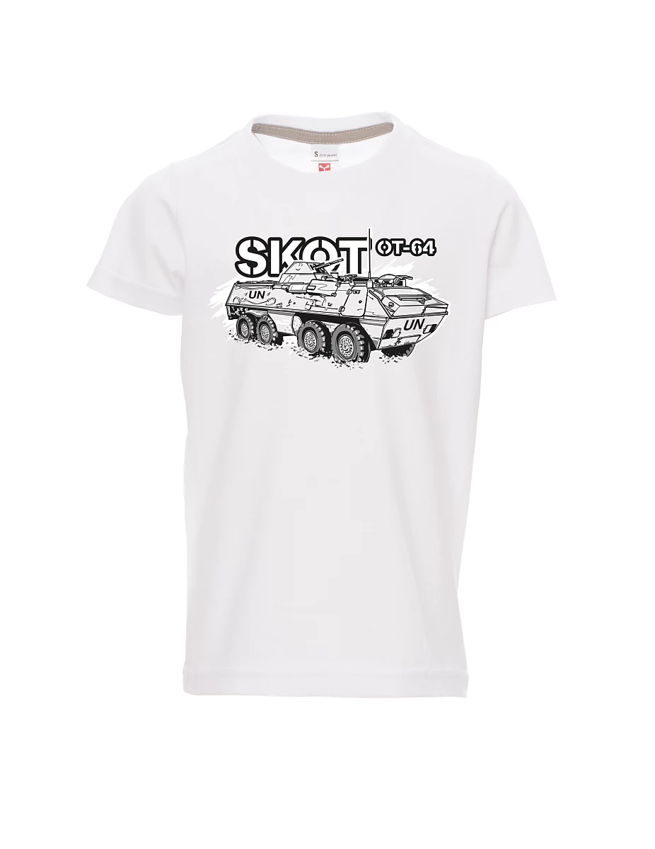 Maglia da bambino bianca OT-64 "SKOT" - UNPROFOR