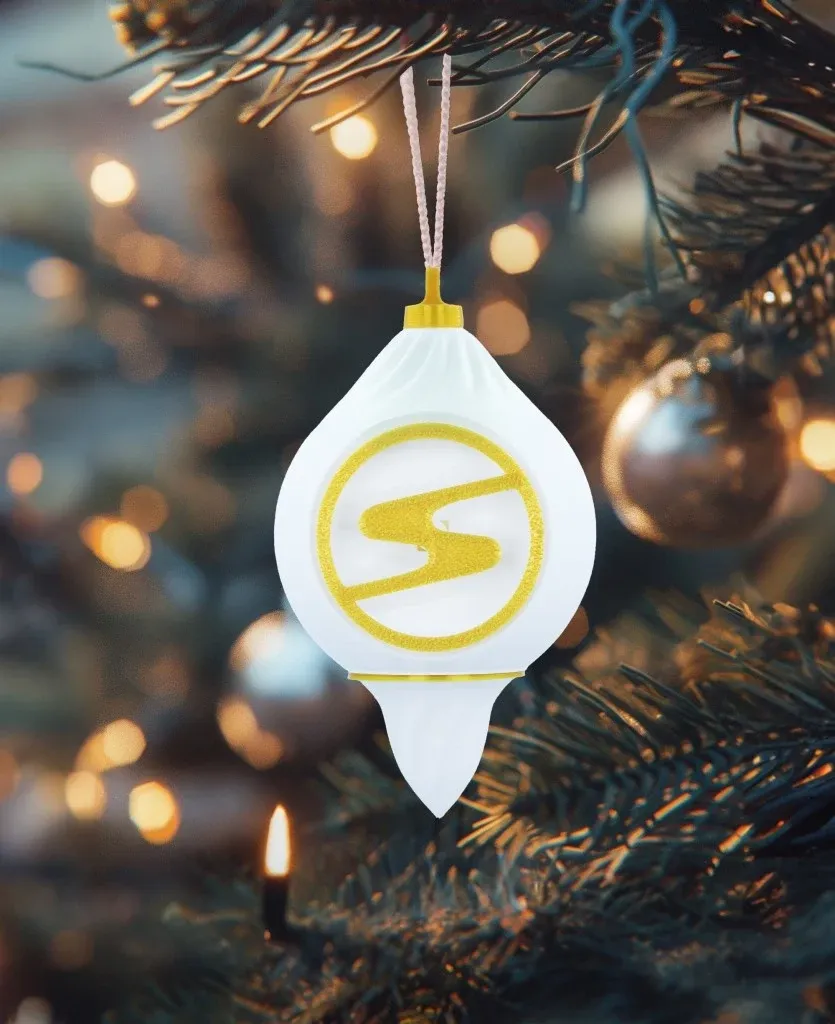 Decorazione di Natale symbol "S"