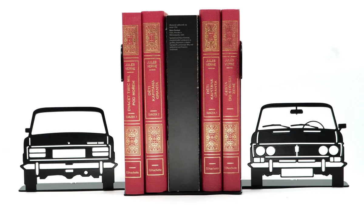 Set di fermalibri con motivo del VAZ 2103