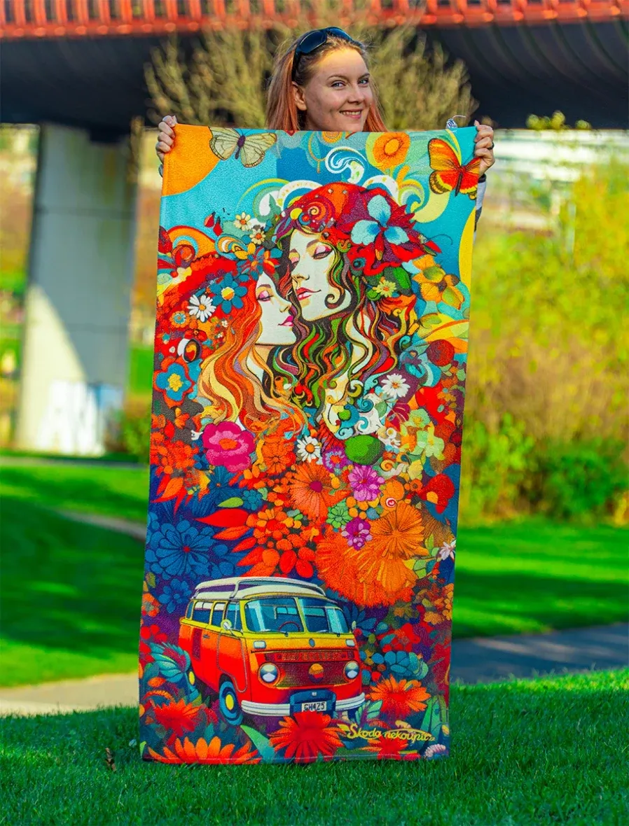 Asciugamano da bagno Hippie