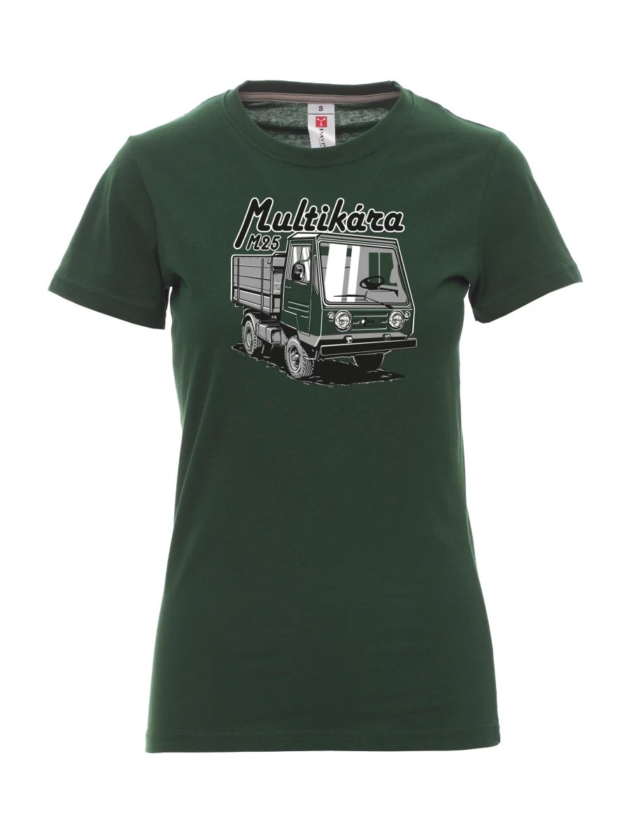 Maglia da donna verde scuro M25
