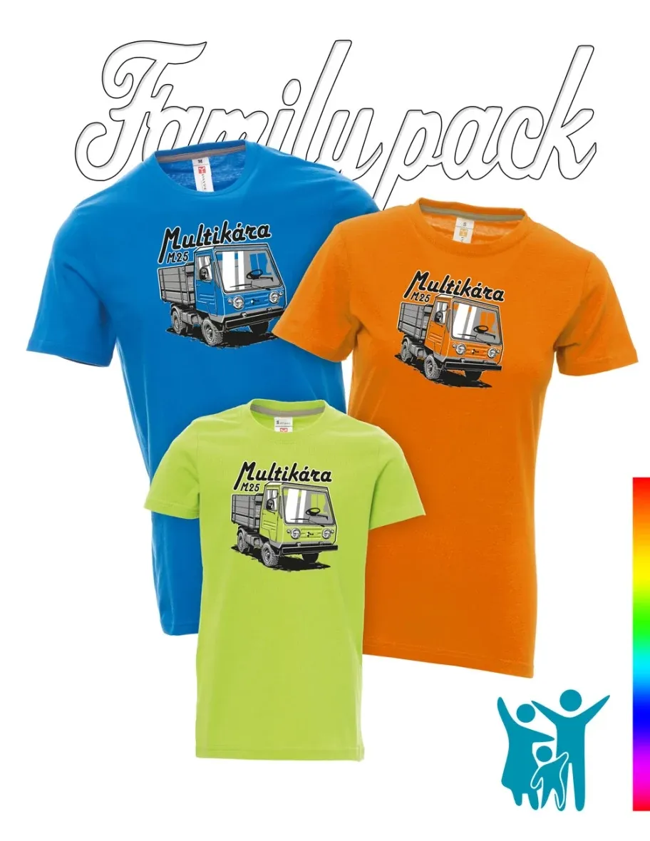 Set familiare di maglie con M25