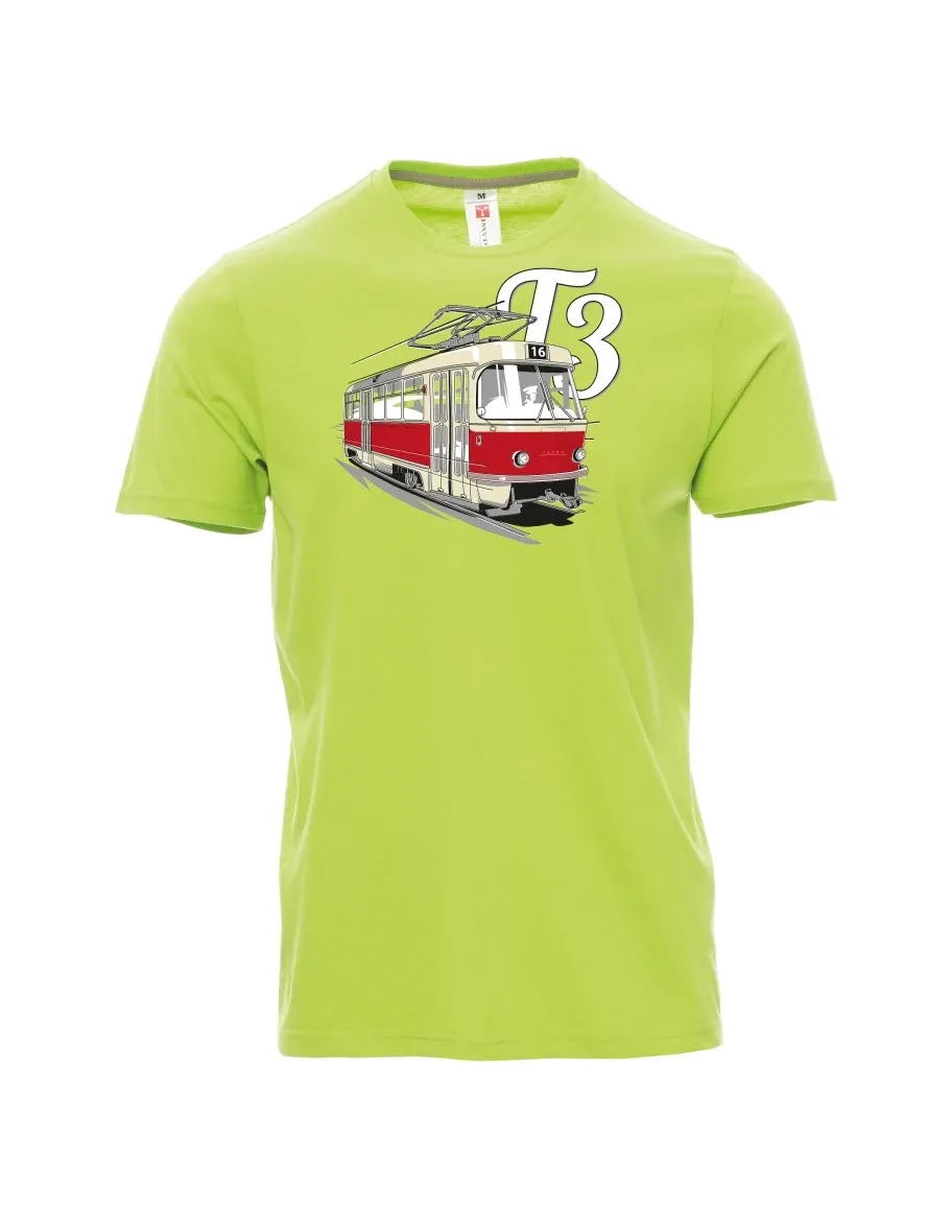 Maglia da uomo verde chiaro Tram T3