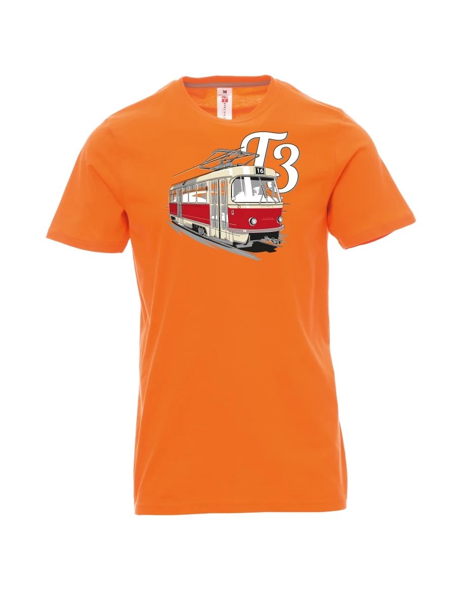 Maglia da uomo arancione Tram T3