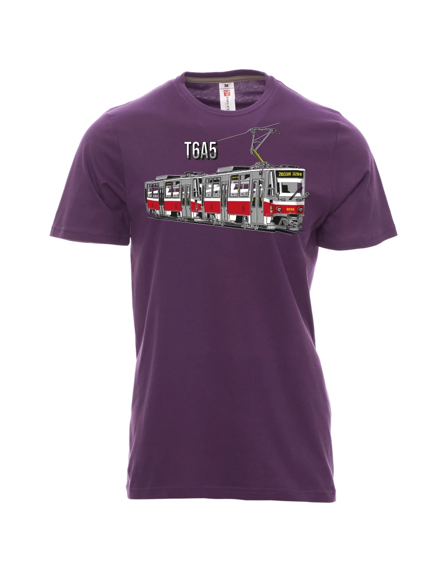Maglia da uomo viola Tram T6A5