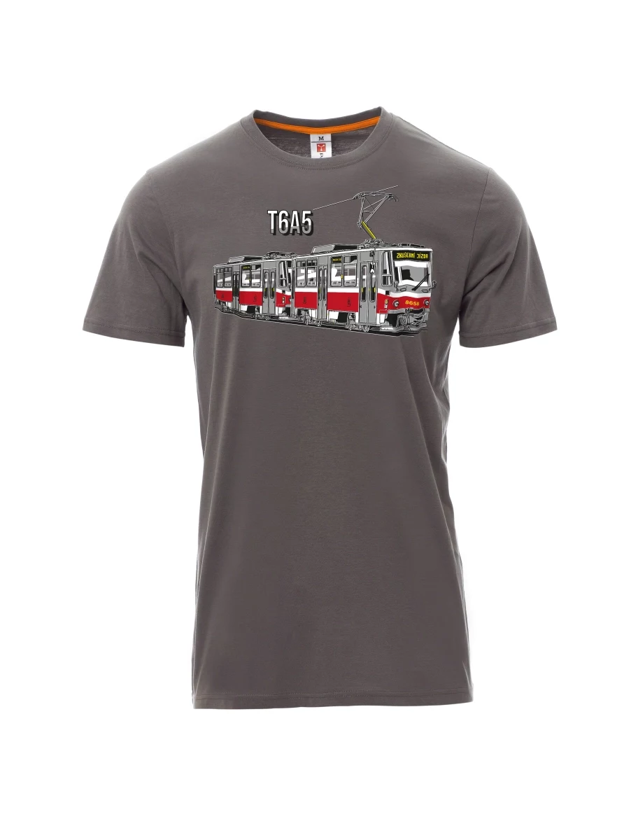 Maglia da uomo grigia Tram T6A5