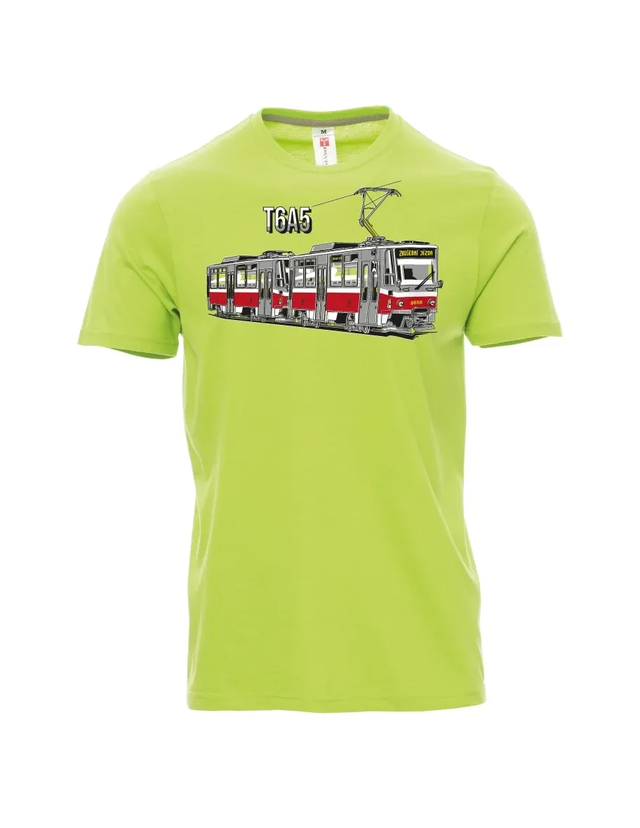 Maglia da uomo verde chiaro Tram T6A5
