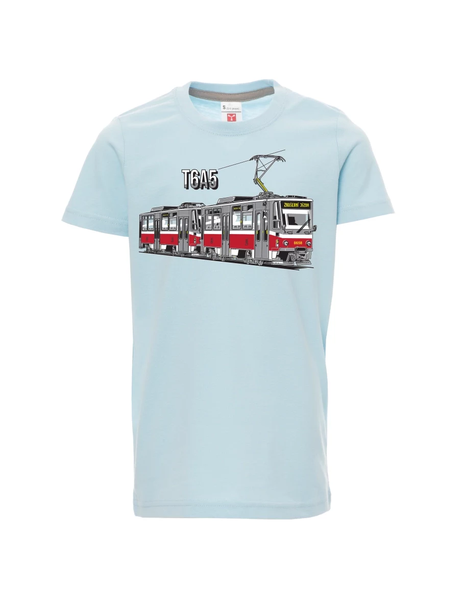 Maglia da bambino blu pallido Tram T6A5