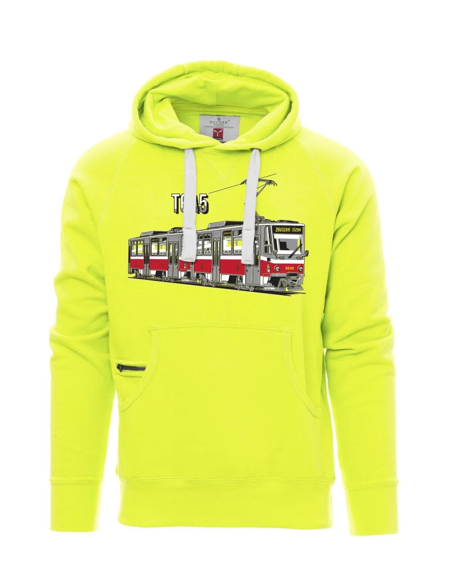 Felpa da uomo fluorescente Tram T6A5