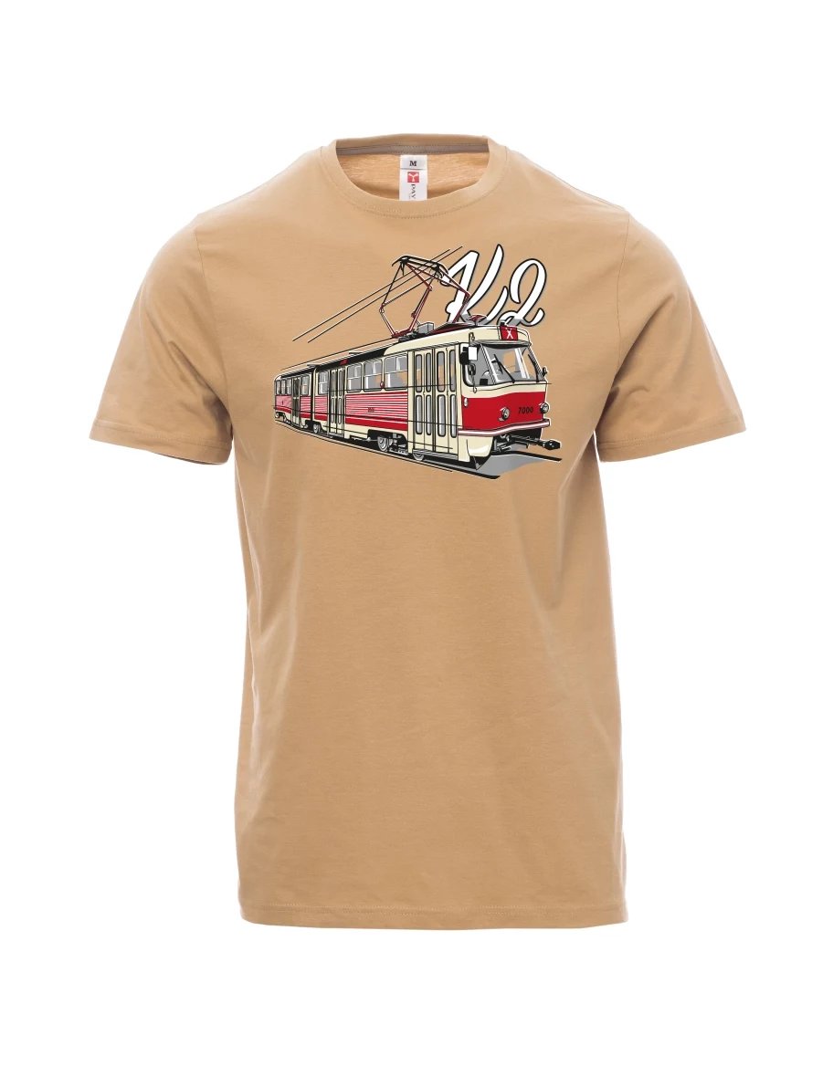 Maglia da uomo marrone Tram K2