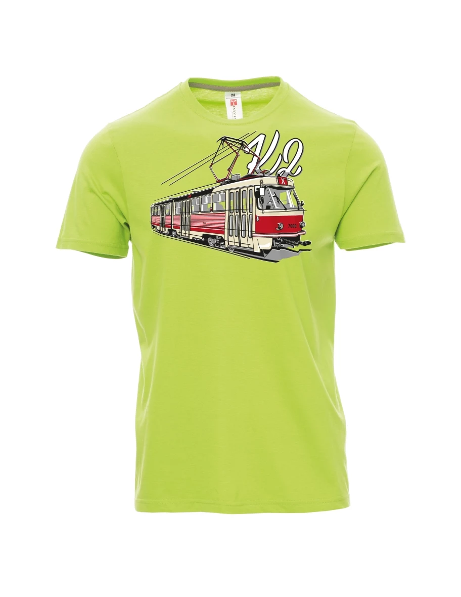 Maglia da uomo verde chiaro Tram K2