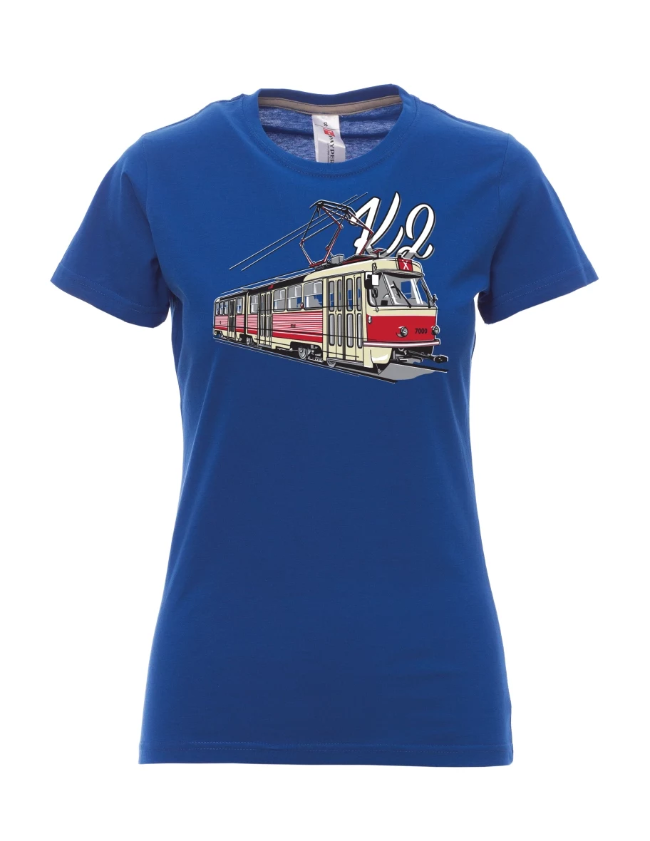 Maglia da donna blu reale Tram K2
