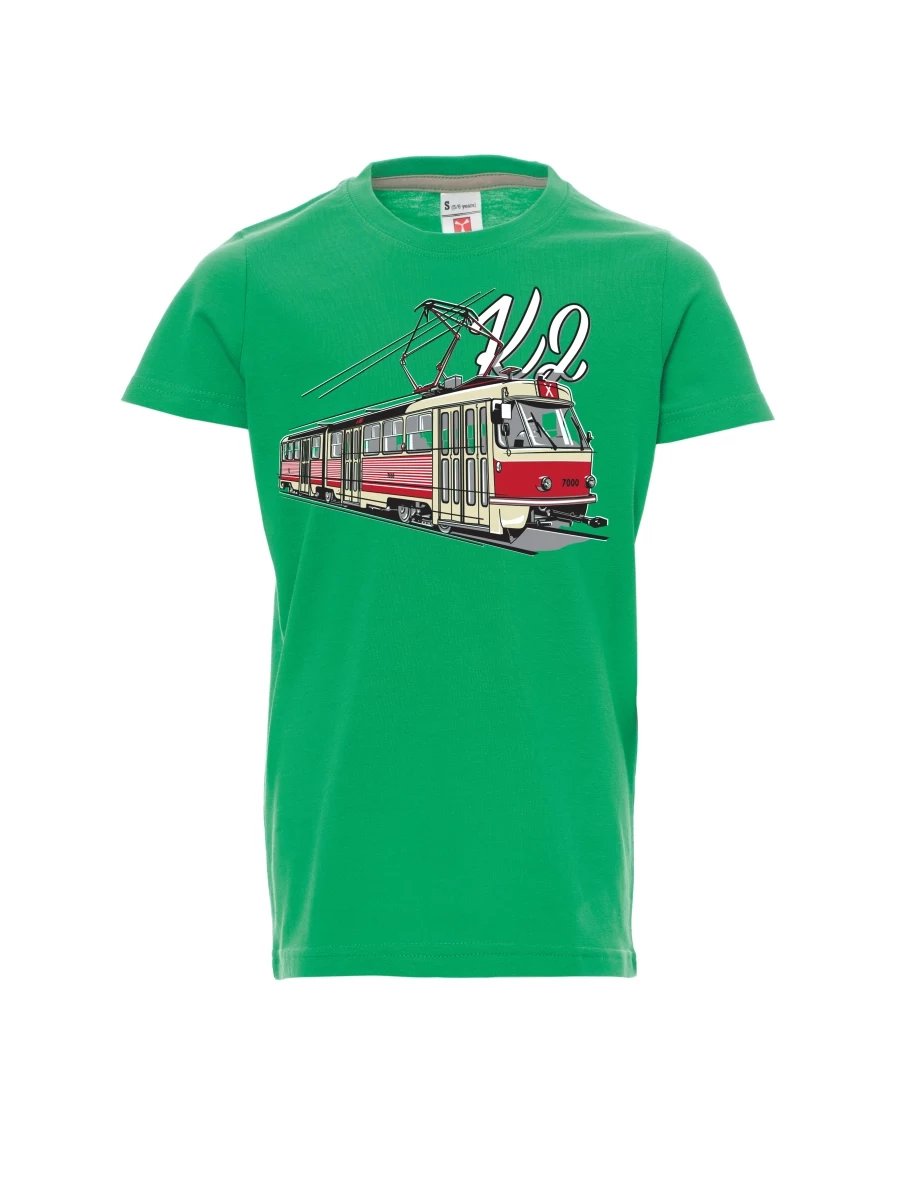 Maglia da bambino verde Tram K2