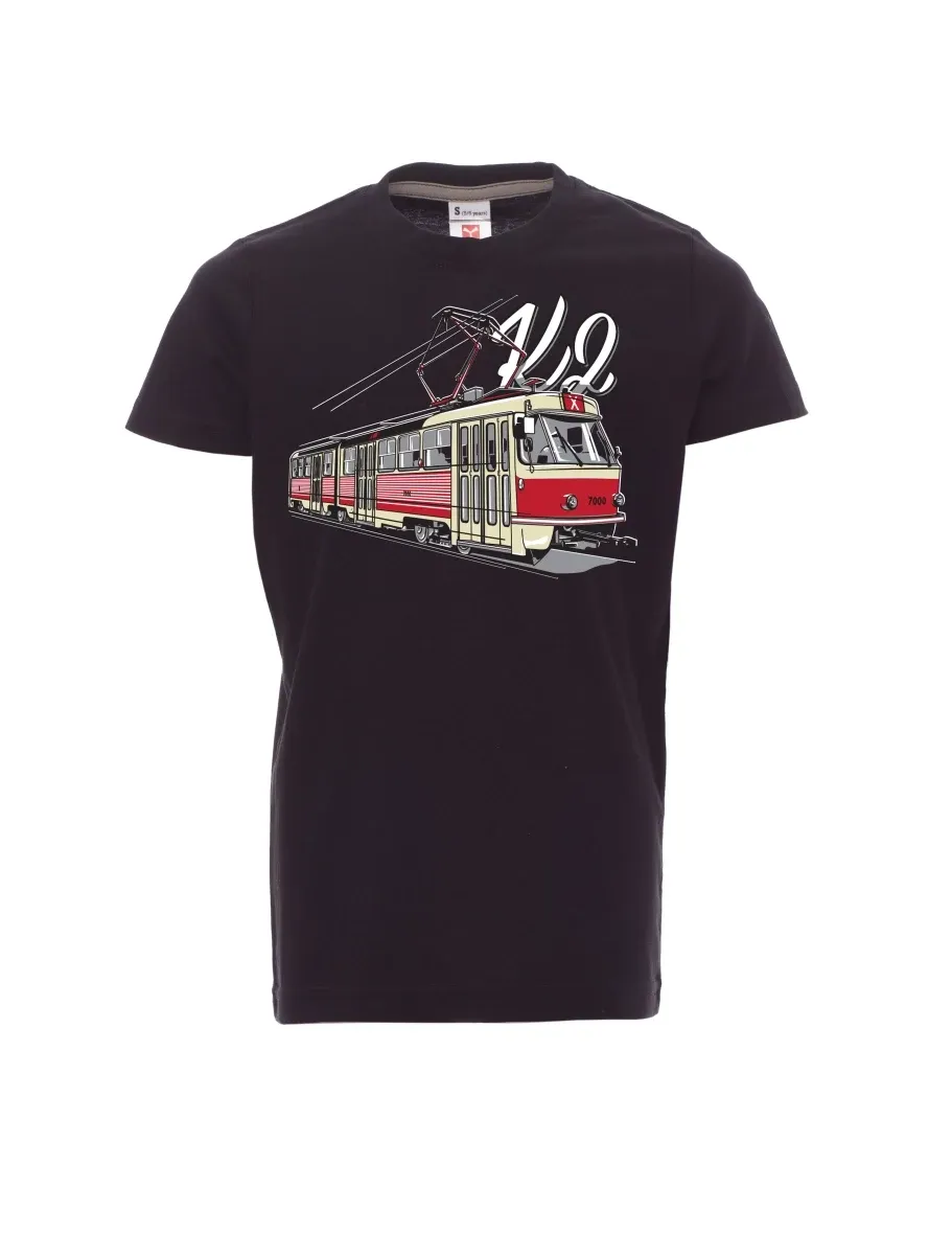 Maglia da bambino nera Tram K2