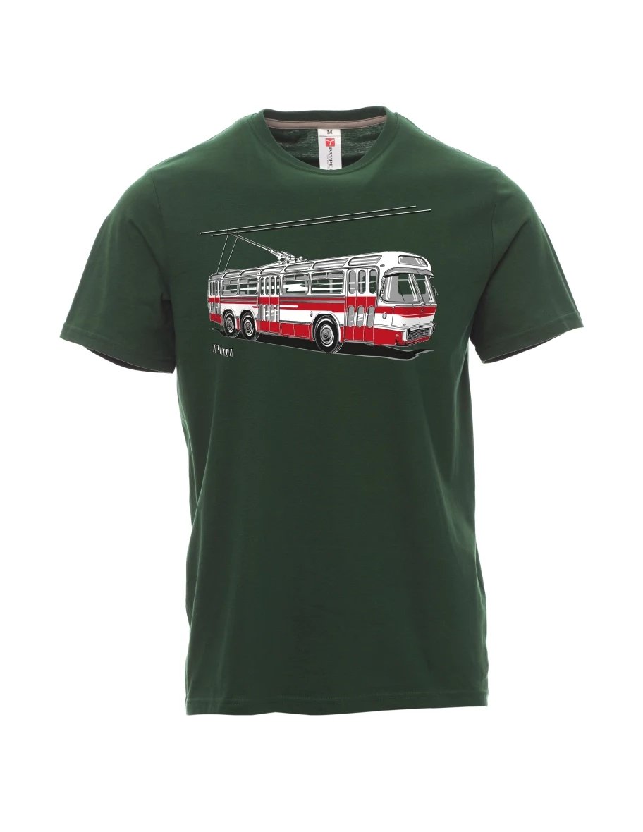 Maglia da uomo verde scuro Carrello  T401