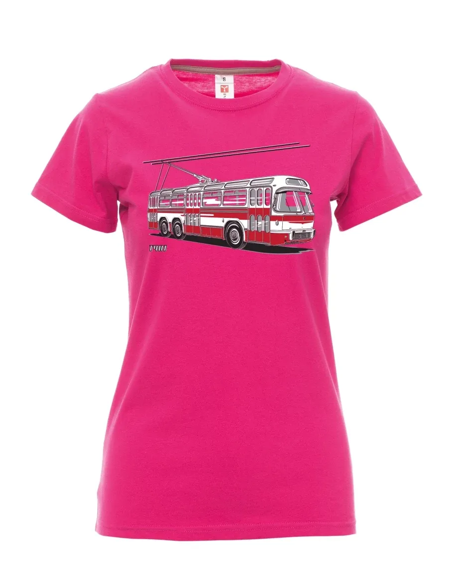 Maglia da donna rosa Carrello  T401