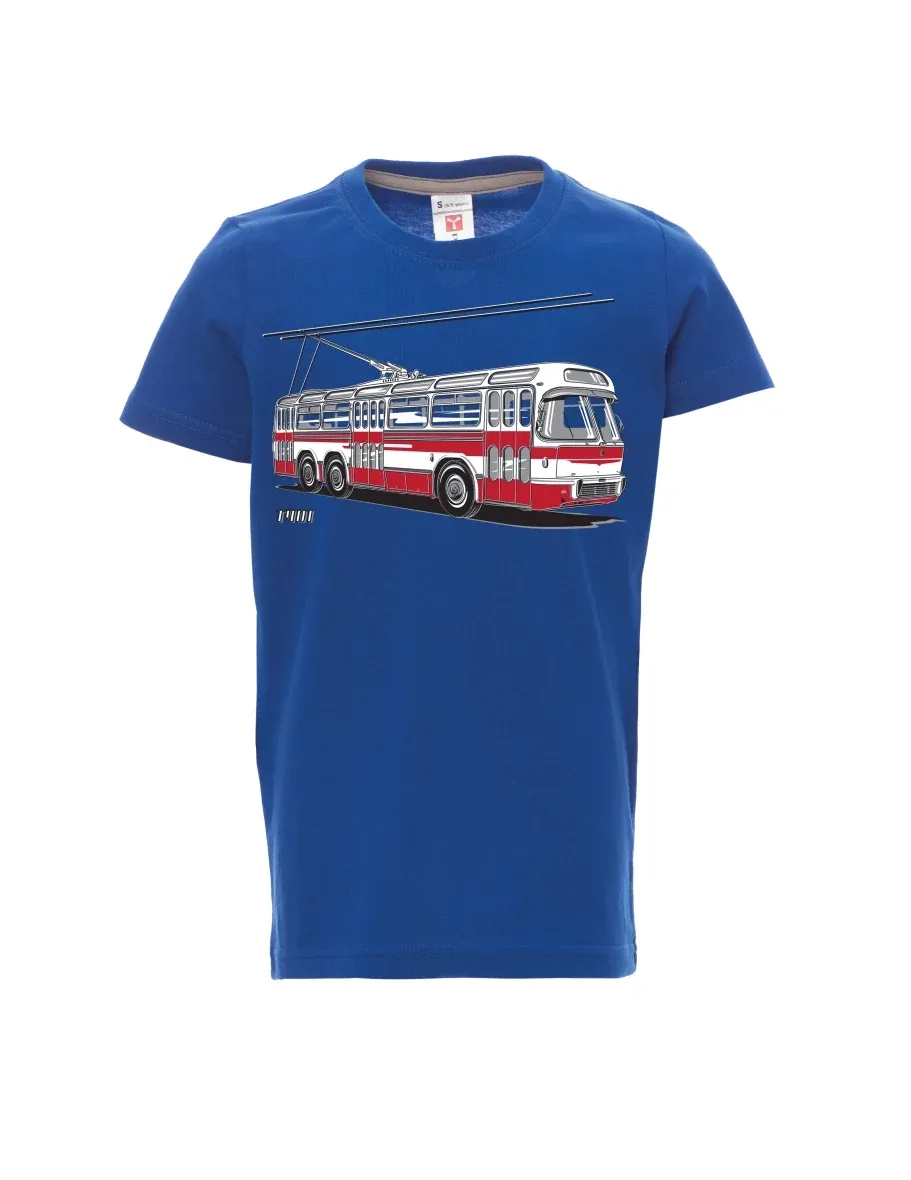 Maglia da bambino blu Carrello  T401