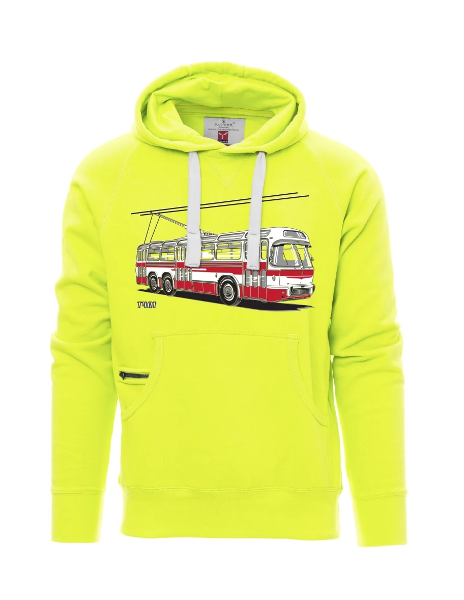 Felpa da uomo fluorescente Carrello  T401