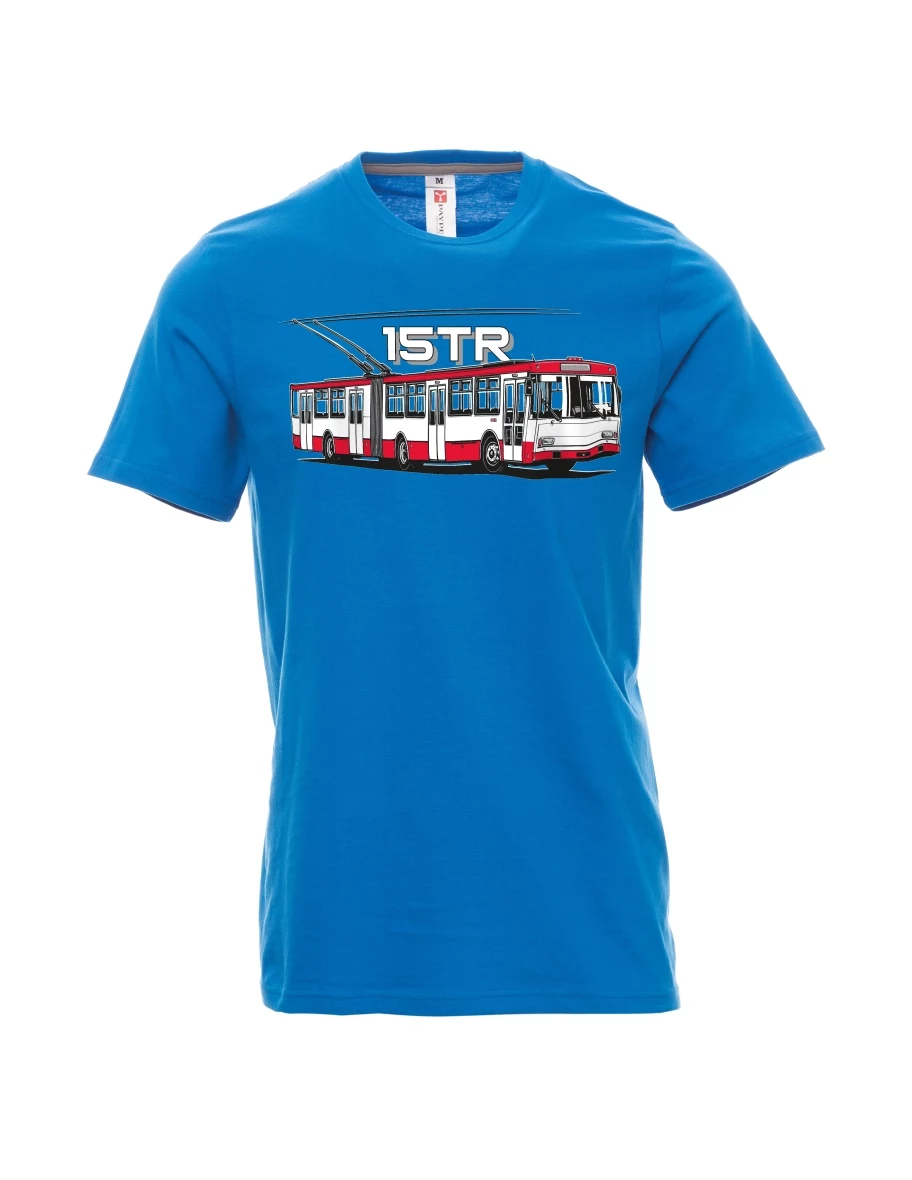 Maglia da uomo blu chiaro Filobus 15TR